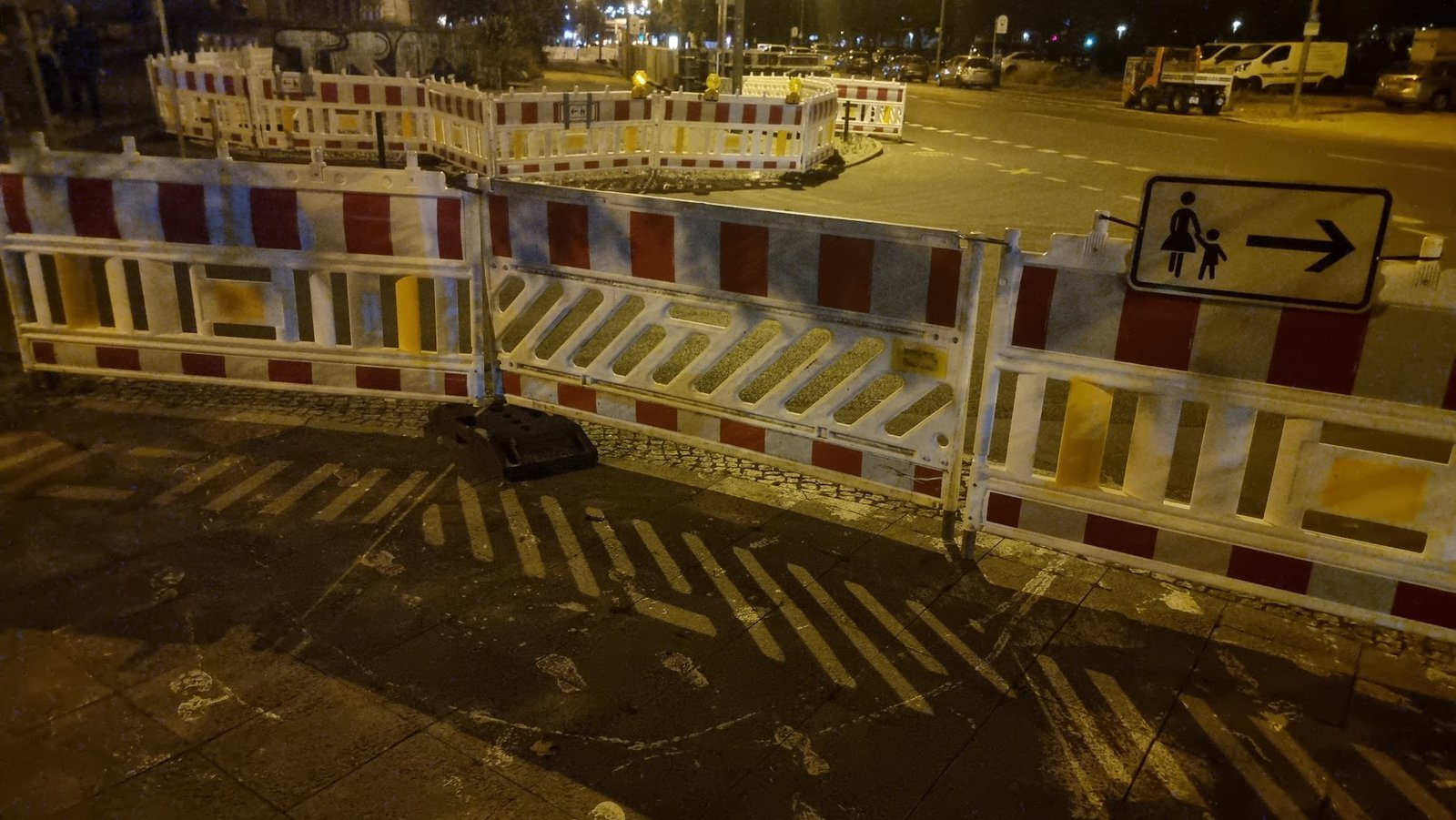 Family Crossing to Nowhere